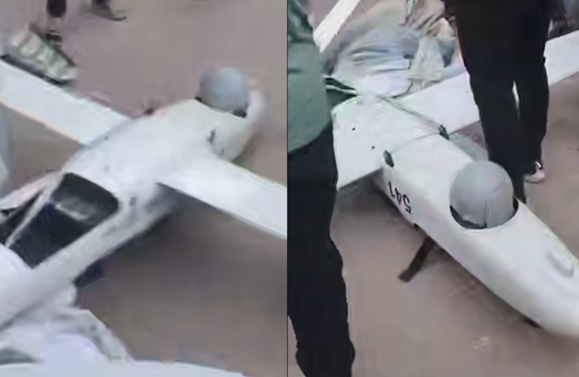 سقوط مسيّرة إسرائيلية تكتيكية متقدمة في غزة ووقوعها بيد الفلسطينيين