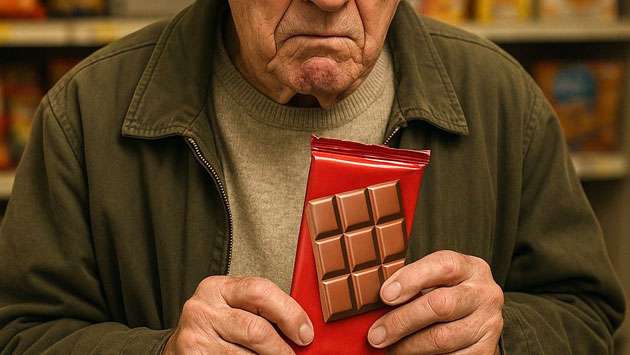 لوح شوكولاتة ينهي حياة مسن تعرض لضرب عنيف