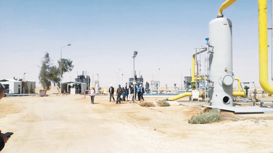 افتتاح أول محطة لتعبئة غاز المركبات من حقل الريشة في الموقر اليوم