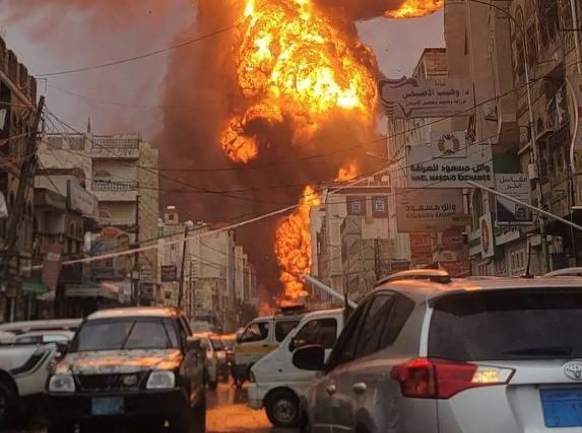 14 مقاتلة إسرائيلية تقصف صنعاء بـ40 صاروخا