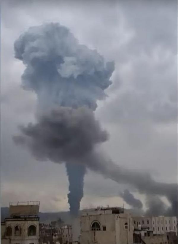 عدوان اسرائيلي على العاصمة اليمنية صنعاء