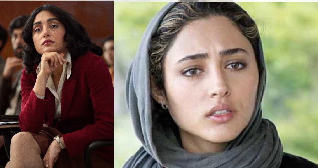 الممثلة الإيرانية غولشيفته فرحاني تحسم جدل علاقتها بماكرون