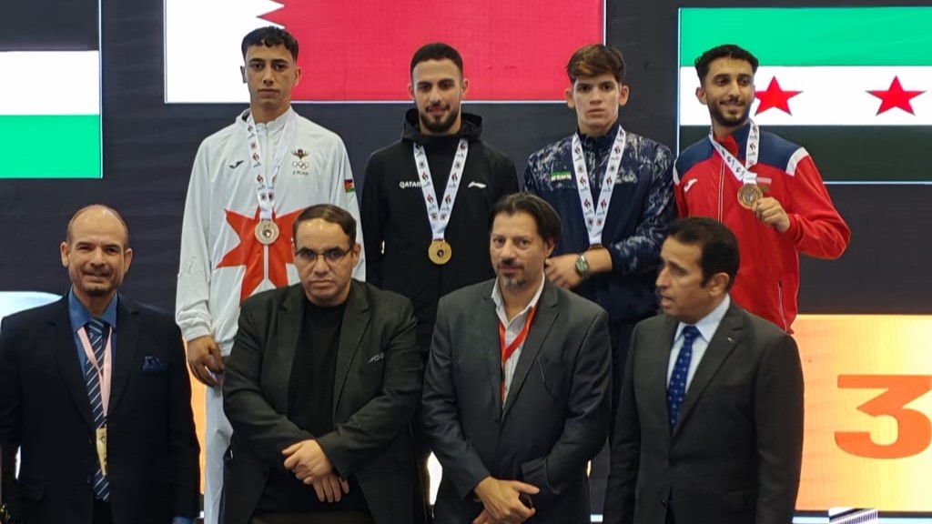 جامعة الزرقاء تحصد المركز الثاني في بطولة غرب آسيا للكاراتيه