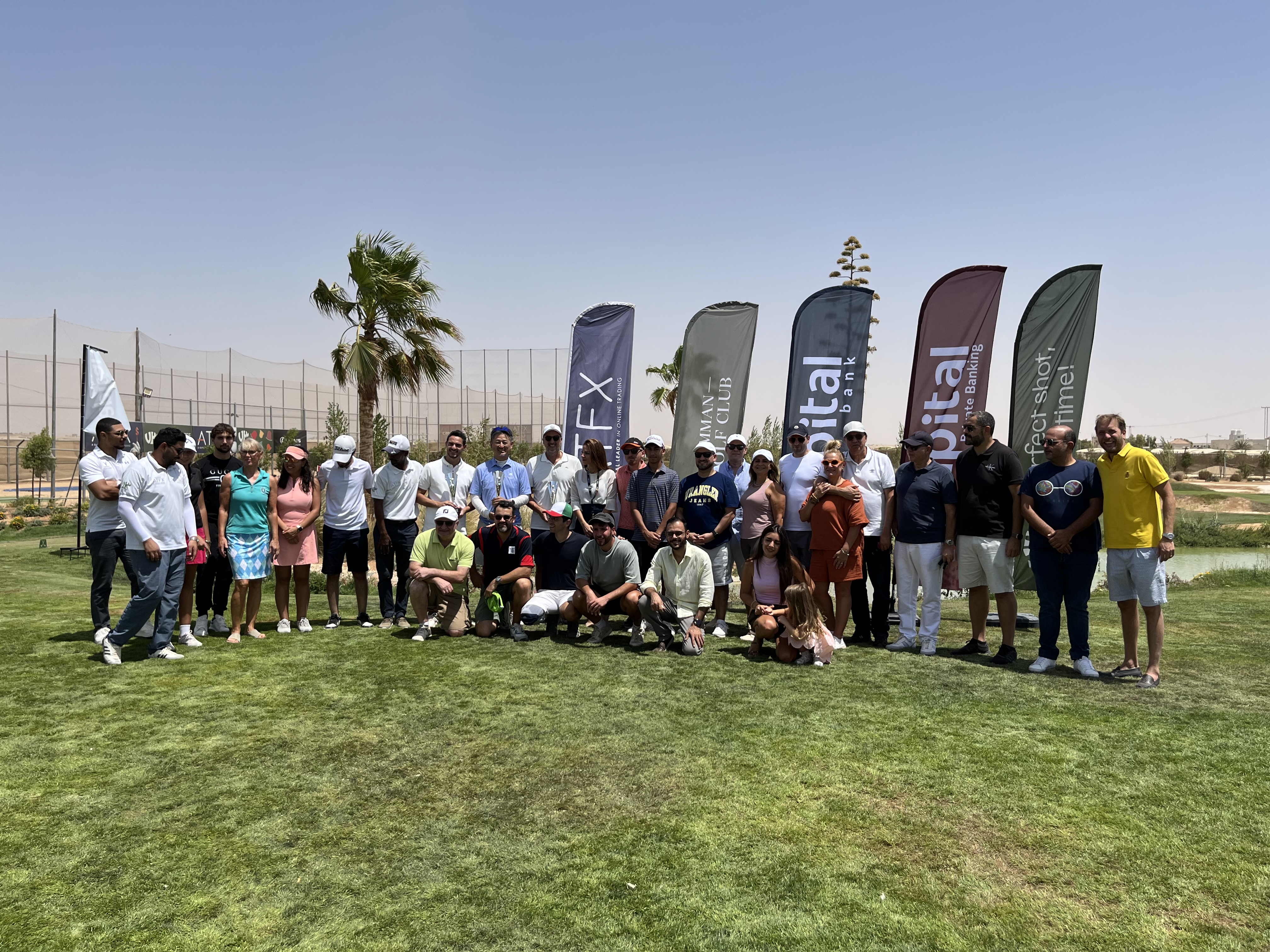اختتام بطولة كابيتال بنك للجولف في عمّان