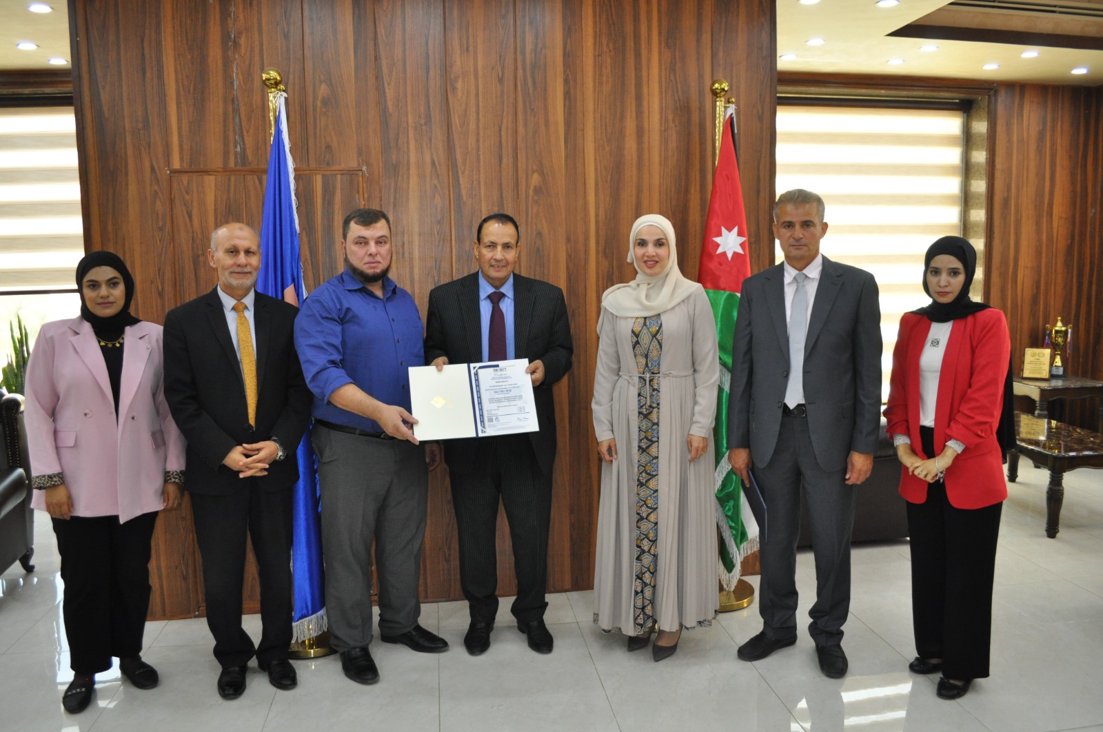 جامعة جدارا تحصد شهادة الاعتماد الدولي ISO 21001:2018 في إدارة المنظمات التعليمية