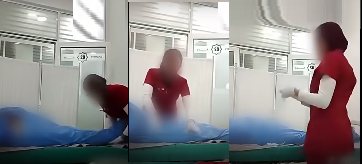 غضب في الجزائر بعد انتشار فيديو لممرضة توثق تجهيز جثمان