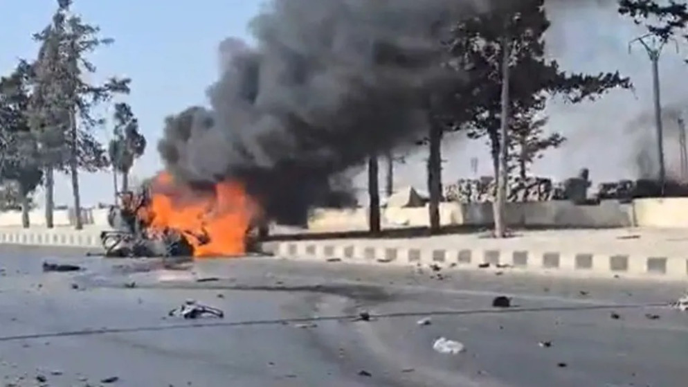 سانا: مسيّرة تستهدف مركبة مدنية على طريق مطار حلب في سوريا