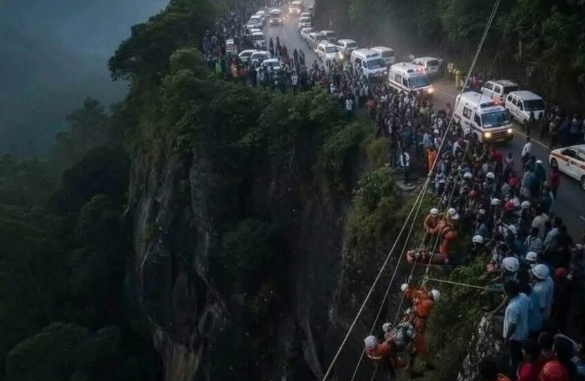 سريلانكا.. اصطدام وسقوط حافلة من منحدر يحول رحلة سياحية إلى مأساة دامية (فيديو)