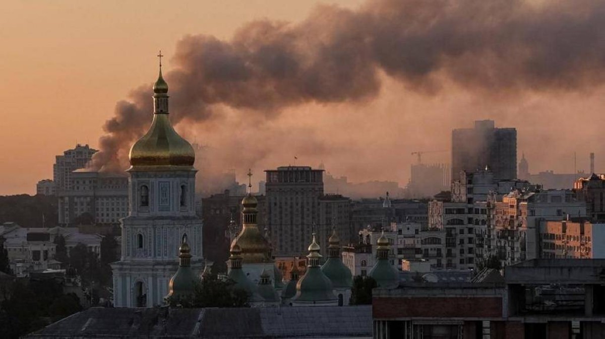 استهداف مقر الحكومة الأوكرانية بأكبر قصف جوي روسي منذ اندلاع الحرب