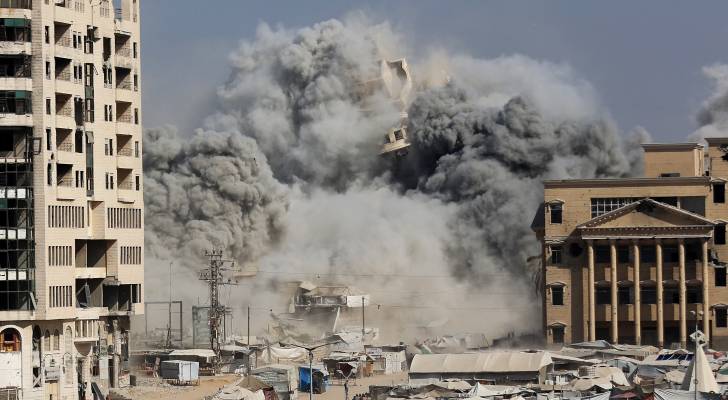 بيان لحركة حماس بشأن تفاخر نتنياهو بتدمير عشرات الأبراج السكنية في مدينة غزة