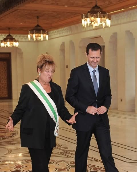 منى واصف: لقاءاتي مع الأسد كانت تحت الضغط