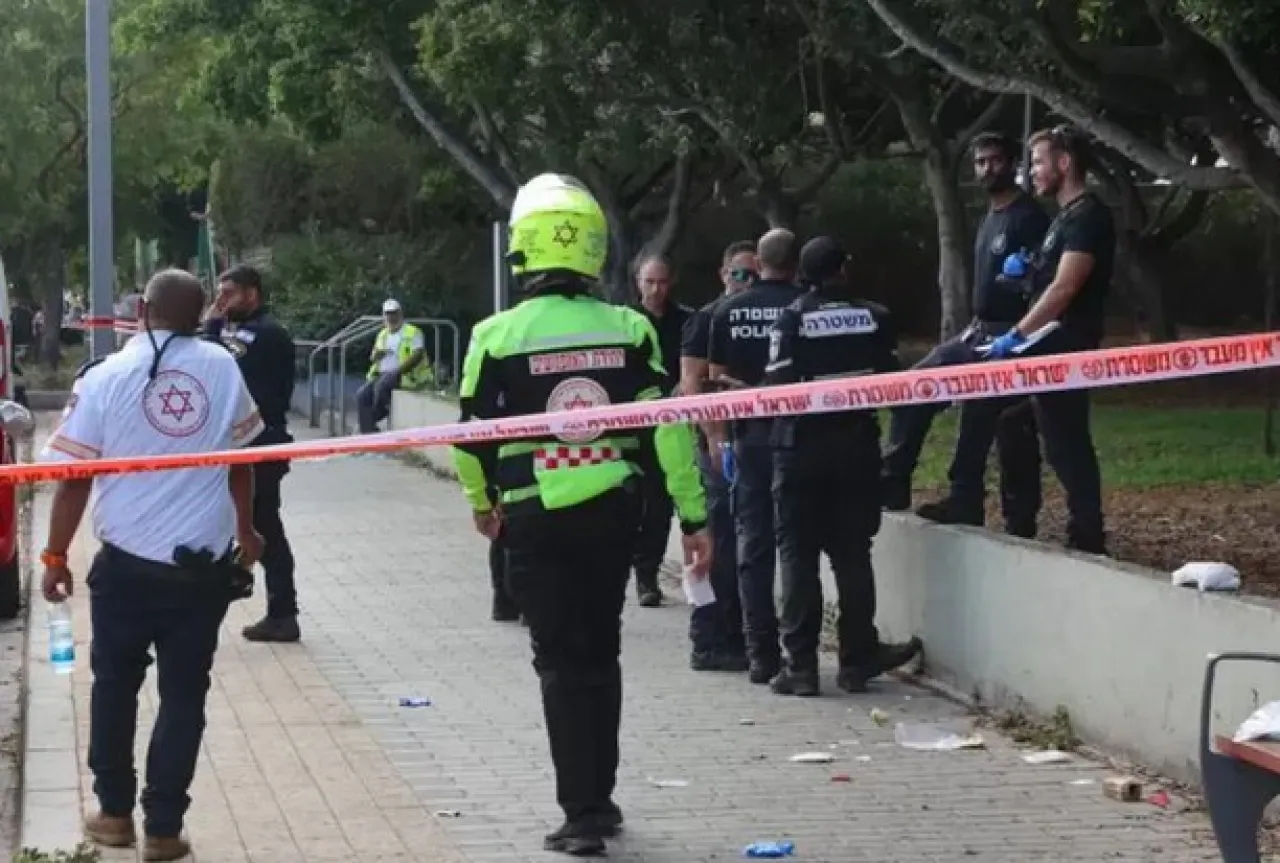 القدس  عملية طعن في فندق