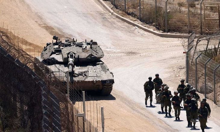 18 آلية عسكرية إسرائيلية تتوغل في ريف درعا