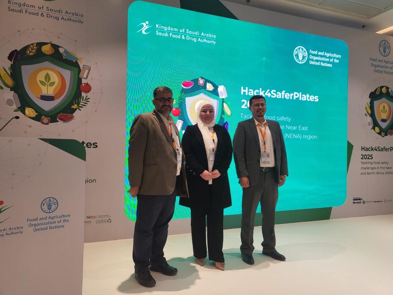 جامعة البلقاء التطبيقية تحصد المركز الأول في هاكاثون نبتكر لسلامة الأغذية بالرياض عبر مبادرة Basket of Life