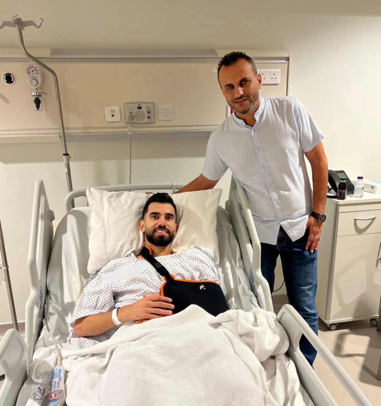 نجاح عملية جراحية لنجم الفيصلي وغيابه 4 أشهر