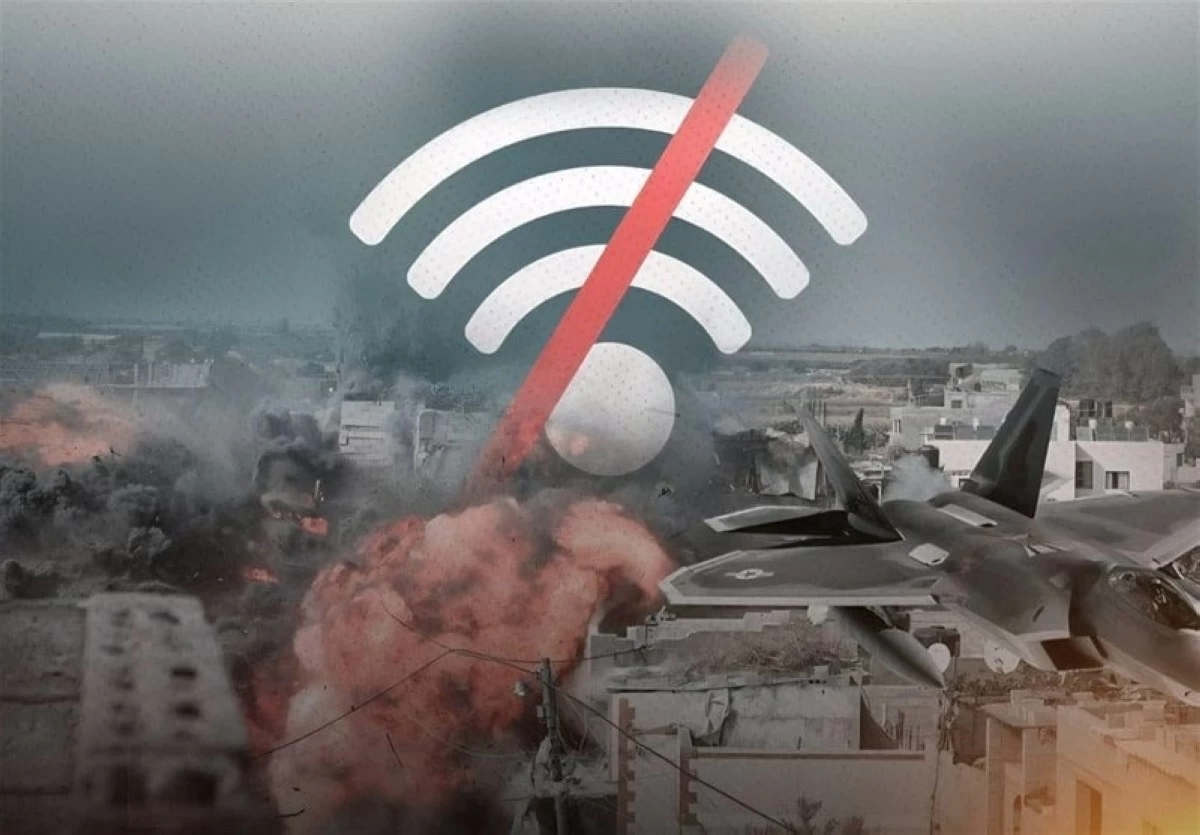 انقطاع خدمات الإنترنت والاتصالات الأرضية في محافظتي غزة وشمال غزة