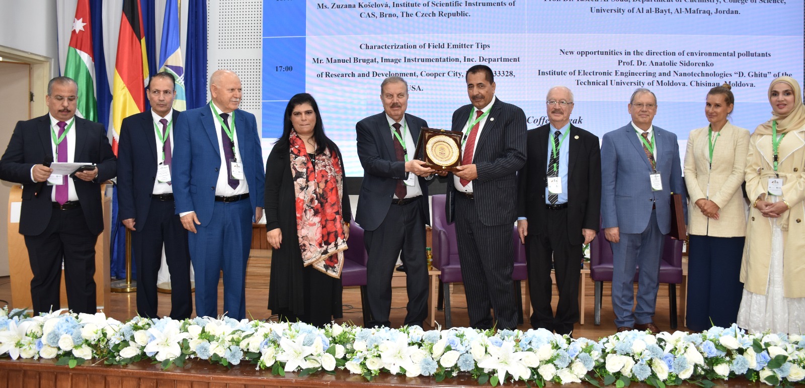 الأميرة سمية تفتتح المؤتمر الدولي لنادي الهمبولت بجامعة جدارا