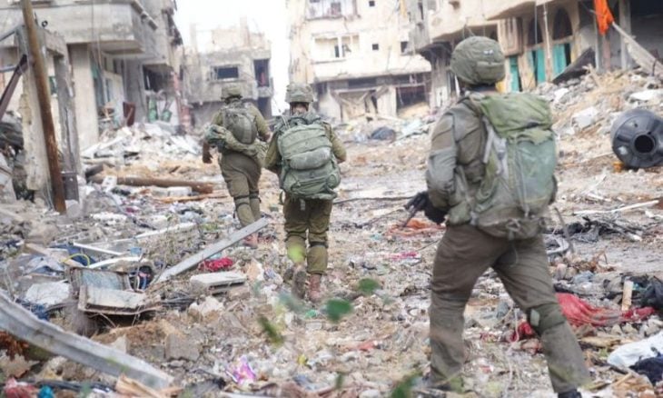 قنص جندي إسرائيلي في غزة