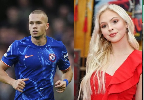 مودريك الموقوف بسبب المنشطات يثير الجدل بمغازلة الممثلة جوردين جونز