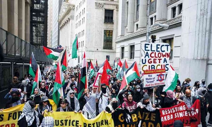 تنامي الحراك الداعم لغزة داخل الولايات المتحدة.. تفاصيل