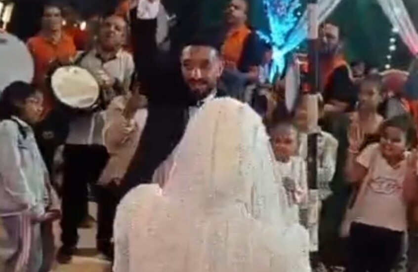 أزمة قلبية تنهي حياة عريس في ليلة عمره (فيديو)