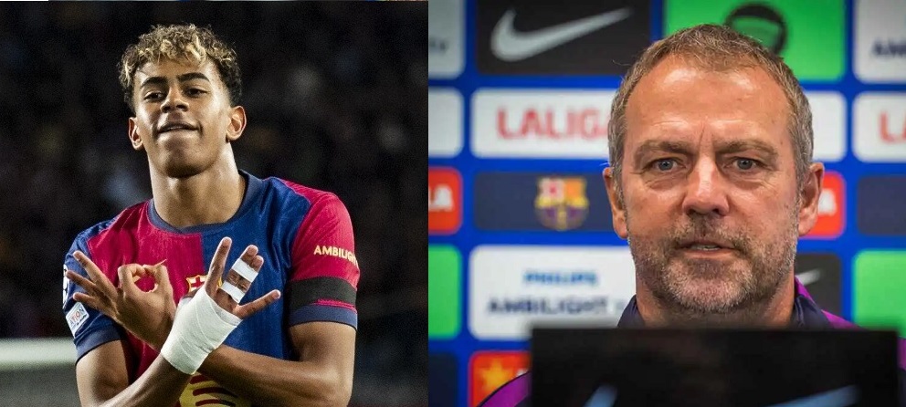 فليك يثير جدلًا بشأن موقف لامين يامال من الكلاسيكو