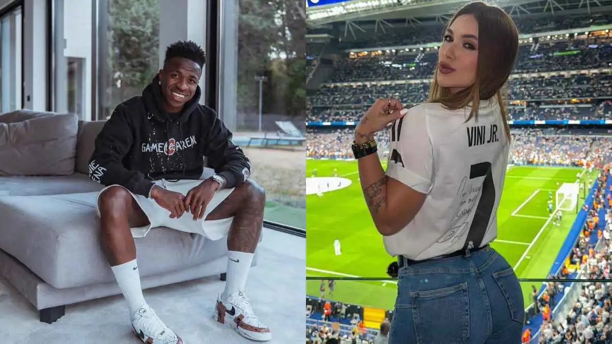 ارتدت قميص ريال مدريد.. صديقة فينيسيوس تحتفل بهدفيه في البرنابيو (صور وفيديو)