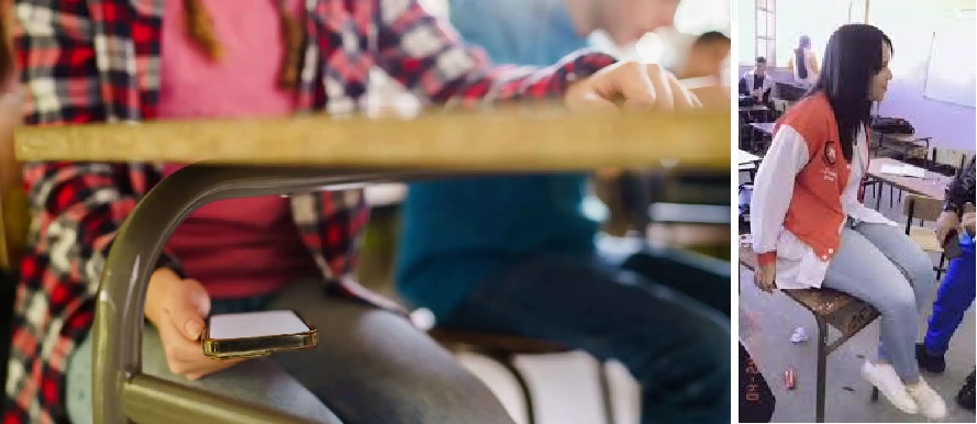 انحراف سلوكي وتراجع هيبة المدرسة طلاب ينشرون عبر التيك توك فيديوهات اثناء الحصة المدرسية