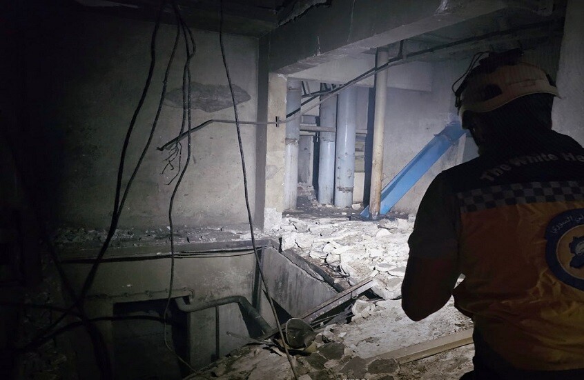 سانا: 7 مصابين في انفجار بصوامع في دمشق (صور)