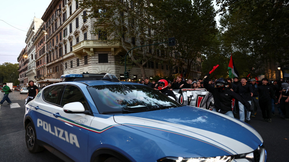 لقاء إيطاليا وإسرائيل بتصفيات كأس العالم يثير حالة تأهب قصوى