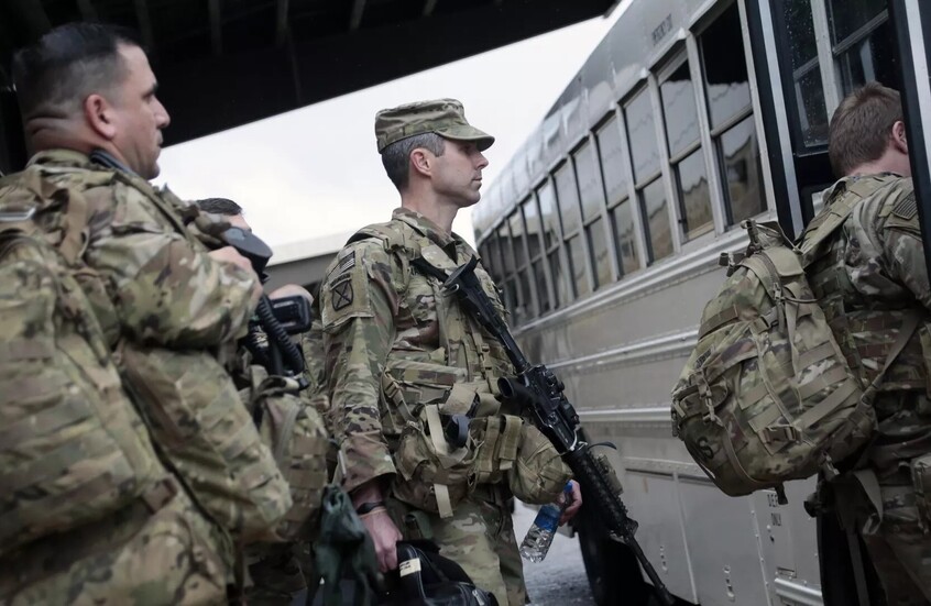 قوة امريكية تراقب تطبيق وقف اطلاق النار في غزة  تفاصيل