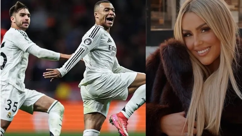 قنبلة موقوتة بغرفة الملابس.. مبابي يرتبط بصديقة زميله في ريال مدريد