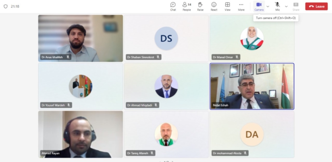 كلية التمريض في جامعة الزرقاء تعقد اجتماعها الاستشاري الثاني