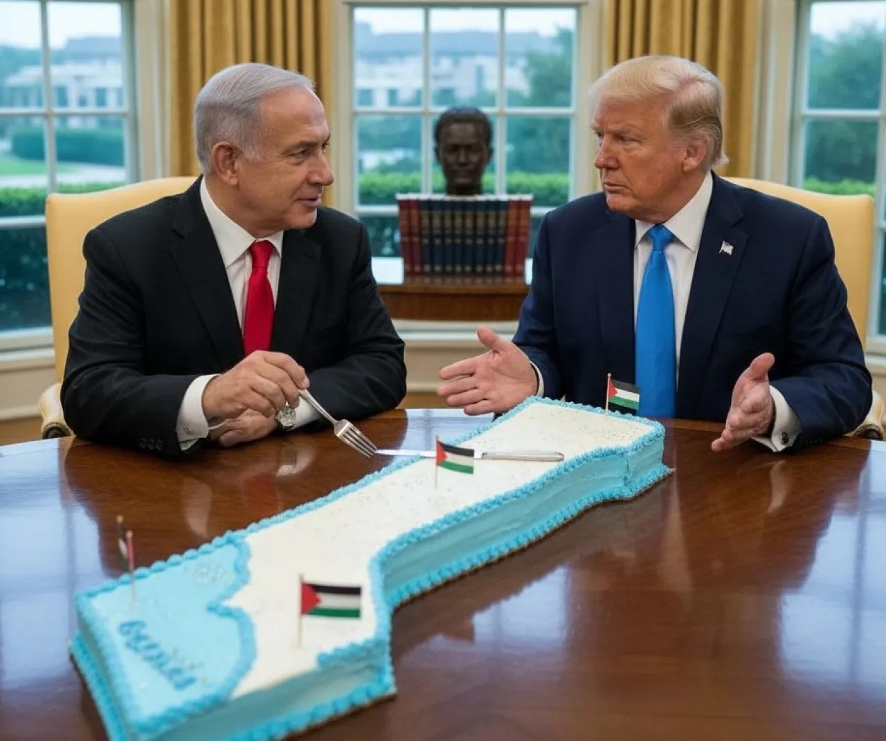 وول ستريت جورنال : أميركا وإسرائيل تدرسان تقسيم قطاع غزة