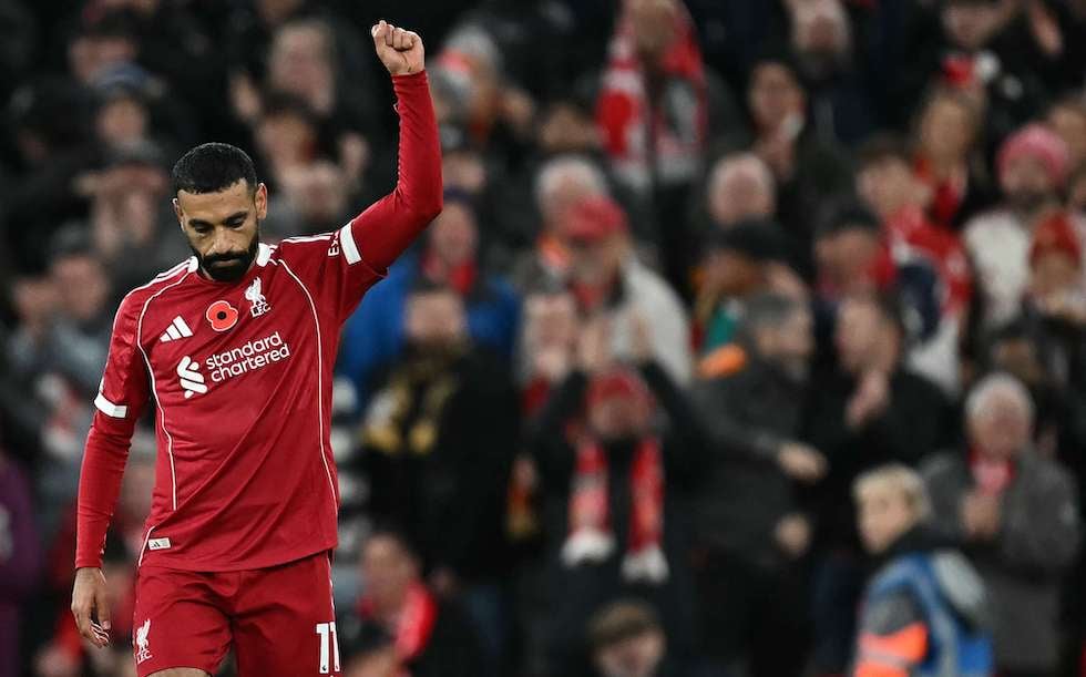 صلاح يصل إلى الهدف 250 مع ليفربول في الفوز 2صفر على أستون فيلا