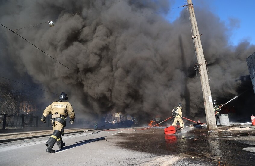 انفجارات قوية تهز مقاطعة أوكرانية حيوية