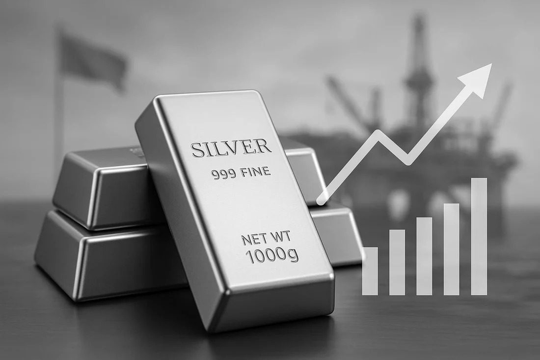 الفضة تتجاوز 50 دولاراً عالمياً لأول مرة وتتجه نحو القمة التاريخية