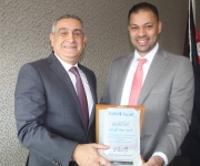 التأمين العربية – الأردن تكرم مهند أبو زايد بمناسبة انتهاء مسيرته المهنية