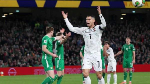 هذا موعد إعلان عقوبة كريستيانو رونالدو بعد الطرد أمام إيرلندا