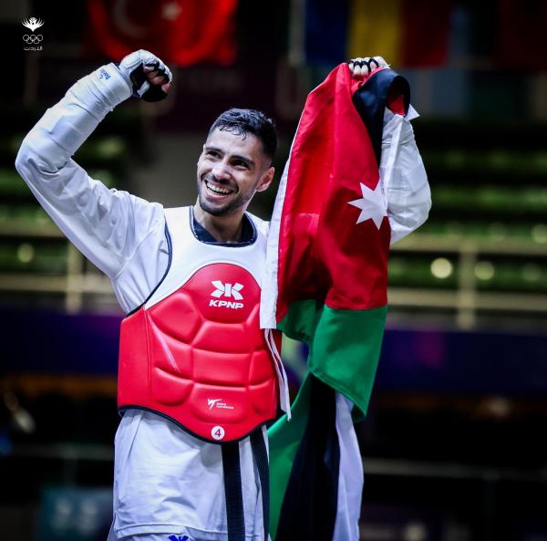 ذهبيتان للتايكوندو الأردني في ألعاب التضامن الإسلامي