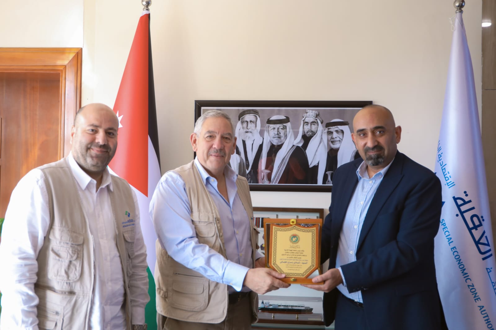 وفد نقابة مكاتب الاستقدام يبحث تحديات القطاع مع رئيس مفوضية العقبة الخاصة