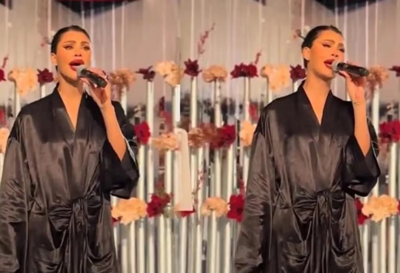 أميمة طالب تثير الجدل بإطلالة غريبة