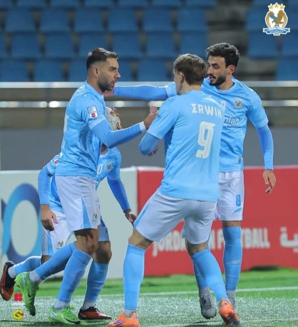 الفيصلي يحافظ على صدارة درع الاتحاد بفوزه على الأهلي 21