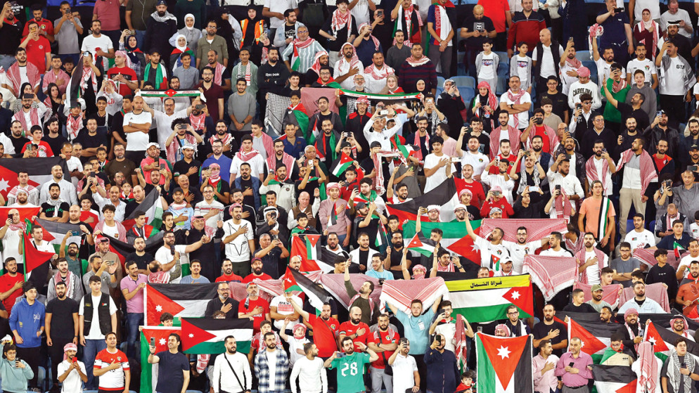 الجماهير الأردنية في المرتبة الثانية بين الأكثر شراء لتذاكر كأس العرب