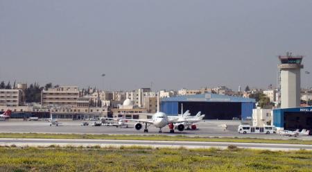 اطلاق اسم مطار مدينة عمان واستقبال الطائرات في هذا الموعد