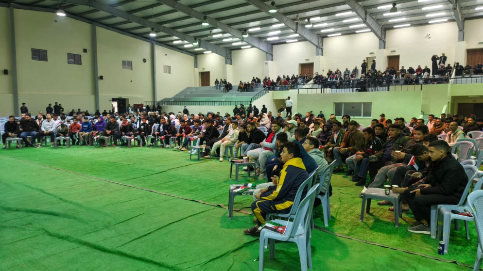 جماهير أردنية تؤازر منتخب النشامى من عمّان (صور)