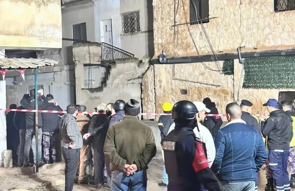 إخلاء منزل تعرض لانهيار جزئي في الشونة الشمالية