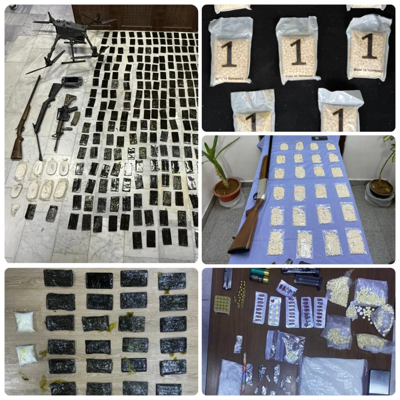 عصابة من  أخطر تجار المخدرات بالشمال في قبضة الأمن