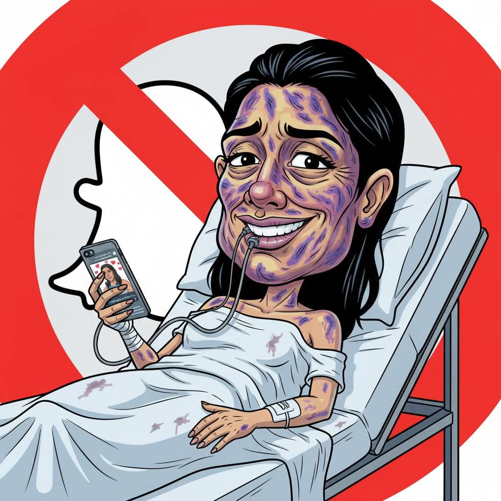 مطالب أردنية بمحاسبة مشهورة تروّج لإجراءات تجميل حسّاسة عبر السوشيال ميديا