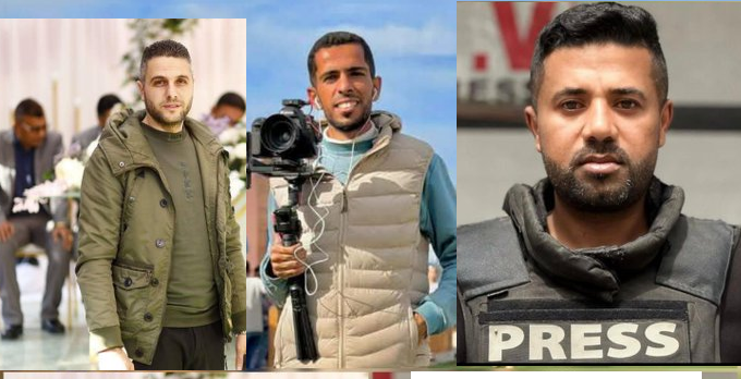 حماس تطالب الوسطاء بالتدخل لوقف جرائم الاحتلال بعد استشهاد 3 صحفيين